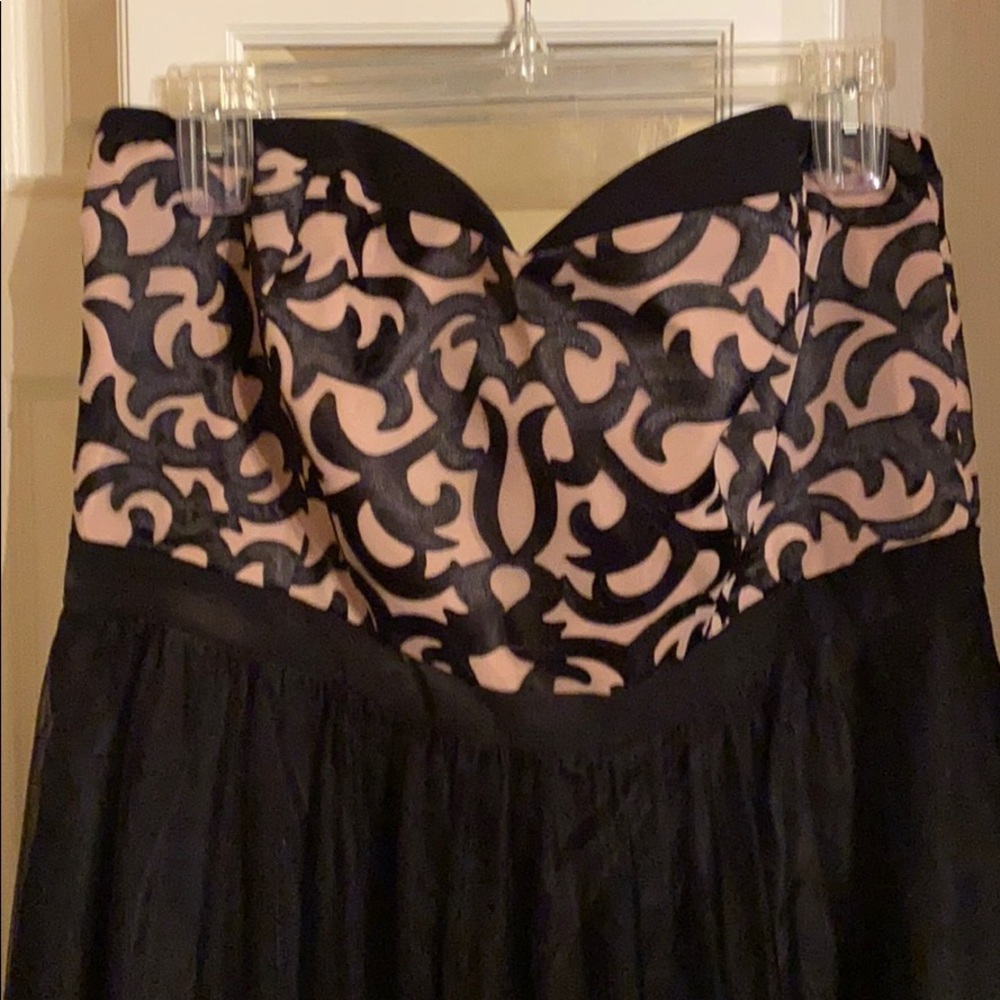 Floor length evening gown